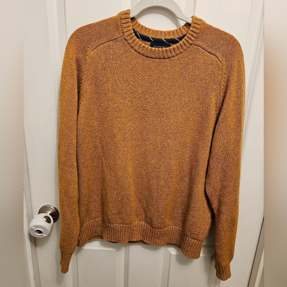 Land's End 100% Cotton Drifter Sweater